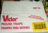 Victor Professional Mouse Traps (72/case)